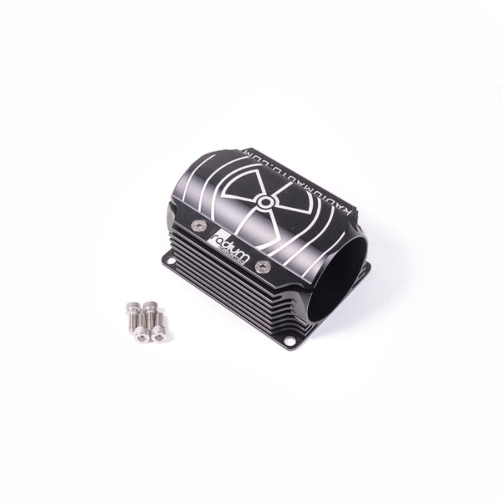 Radium Engineering Fuel Pump / Filter Bracket With Heat Exchanger