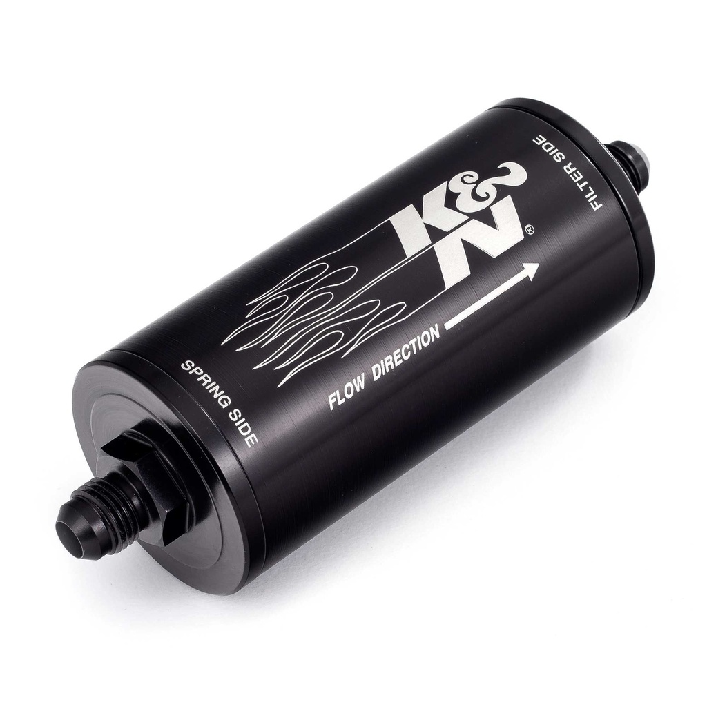 [767217-1531944] K&N Filters In Line Fuel / Oil Filters (-6 AN, 25 Micron)