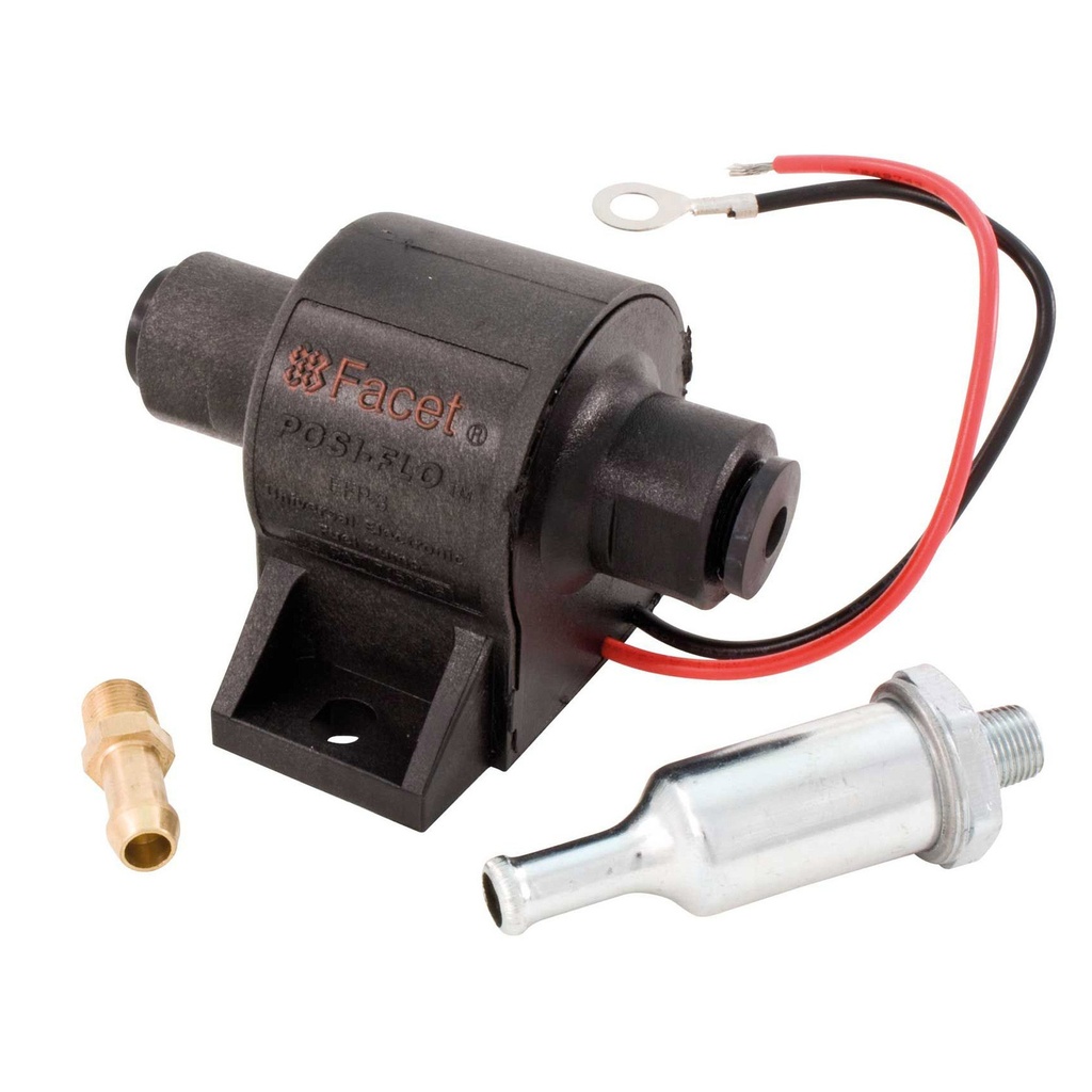 [252990-2741034] Facet Posi-Flow Electronic Fuel Pump Kit (20 Gallon / Hour)