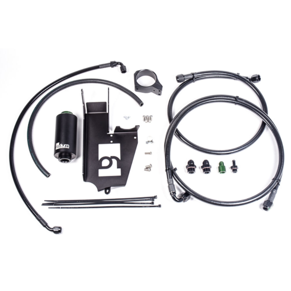 Radium Engineering Fuel Filter & Hose Kit For Fuel Pump Hanger