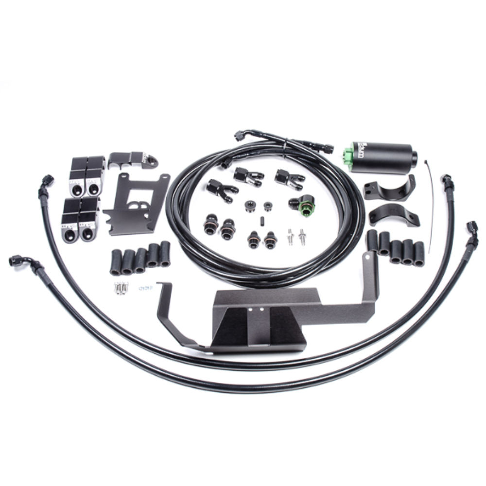 Radium Engineering Fuel Filter & Hose Kit For Fuel Pump Hanger