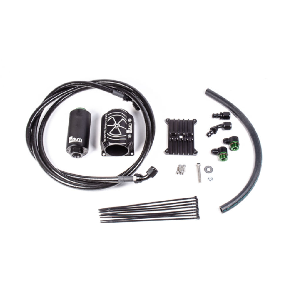 Radium Engineering Fuel Filter & Hose Kit For Fuel Pump Hanger