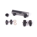 Radium Engineering 4 Port Manifold For Twin Bosch 044 Fuel Pumps