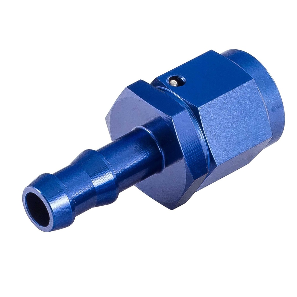 [822680-2851258] Automotive Plumbing Solutions Female JIC -6 To Push On Hose Fitting (Black, 8mm Bore)
