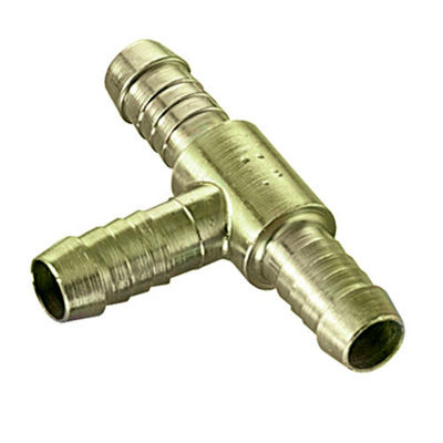Sytec Metal T Piece For Push On Fuel Hose