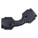 Automotive Plumbing Solutions 45 Degree Female To Female Swivel Adaptor JIC Thread