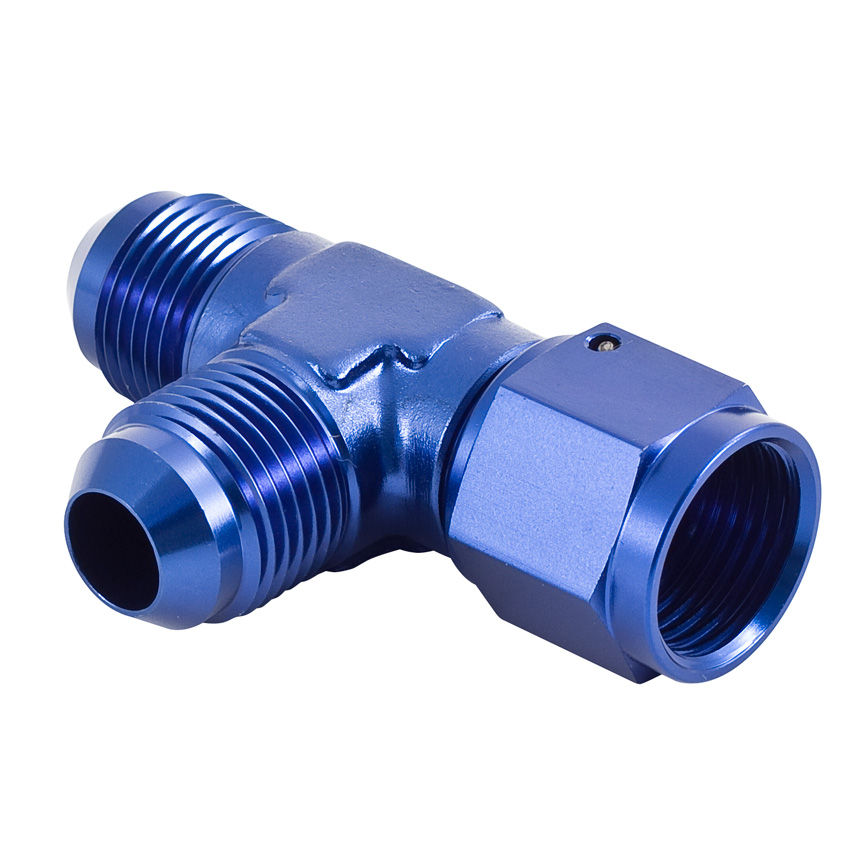 Automotive Plumbing Solutions Adaptor Tee Swivel Female Run On With Two Male Threads
