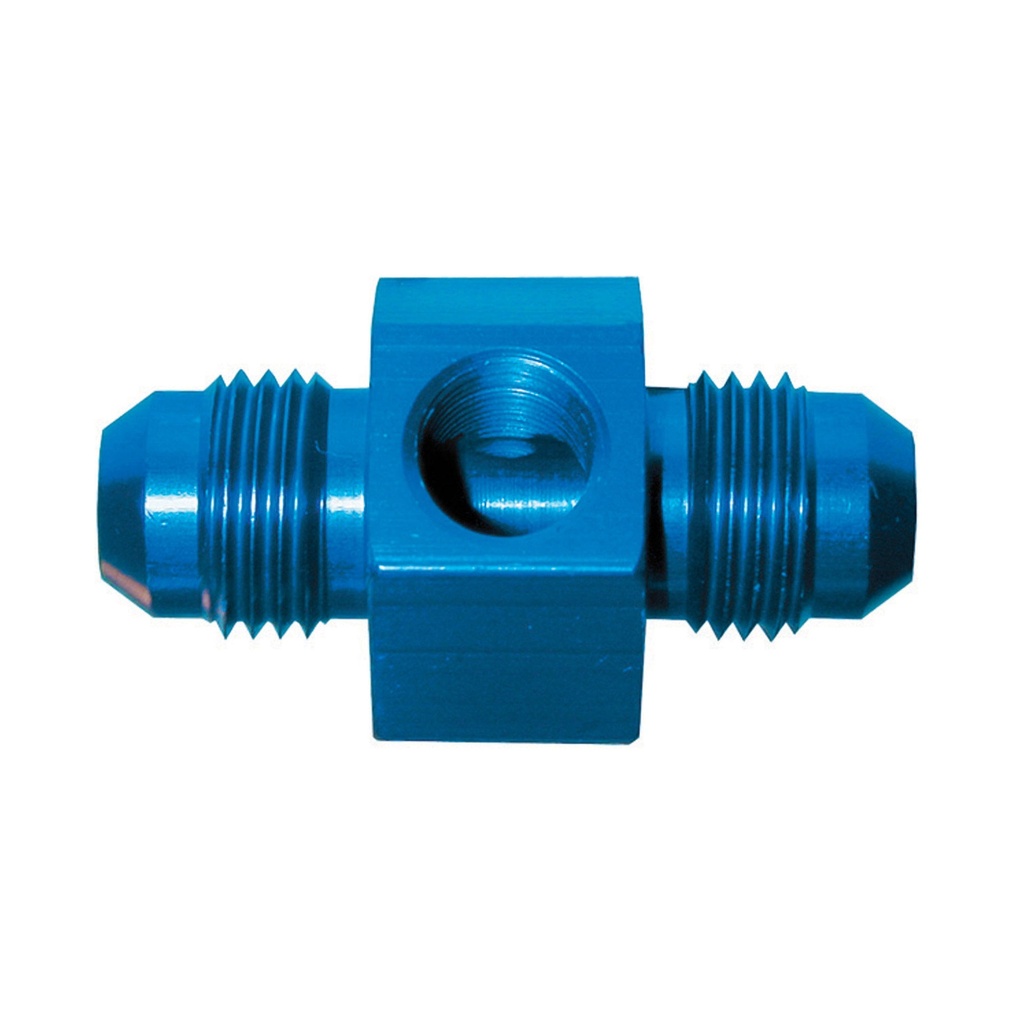Goodridge JIC Male To Male Adaptor With Female NPT Take Off