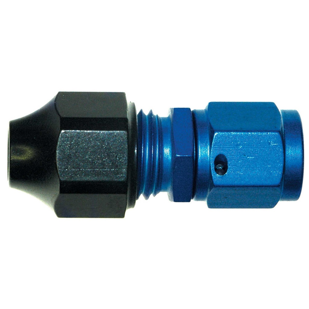 [781280-1914658] Goodridge Female Swivel Fitting For Hardline Hose (Straight, 7/16 Inch UNF, 8mm)
