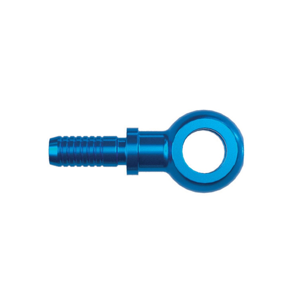 [7000053-2292327] Goodridge 4000 Series Straight Banjo Crimp Fitting For G-Line Hose (-4, M10)