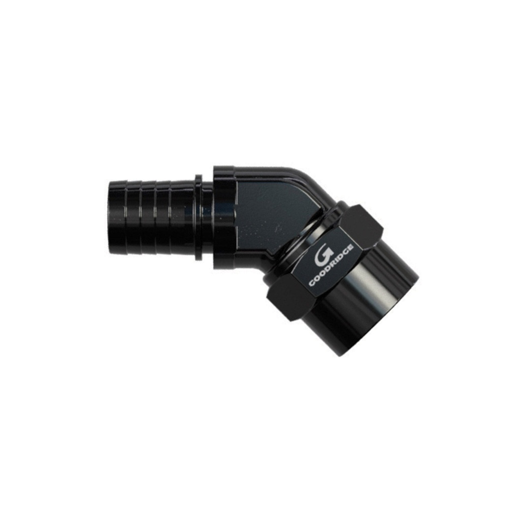 Goodridge Female Forged Elbow Crimp Fitting For G-Line Ultra Hose