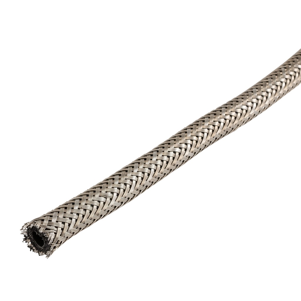 [2011188-2176229] Mocal SAE J30 R9 High Pressure Stainless Braided Fuel Hose (1/4 Inch (6.4mm))