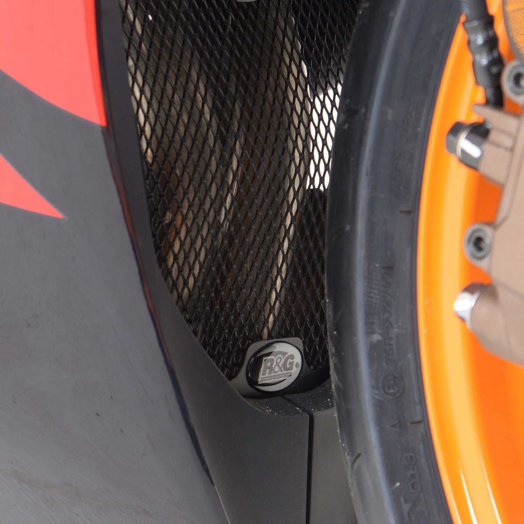 [RGPDG0016BK] R&G Motorcycle Aluminium Downpipe Grill