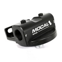 Mocal Billet Remote Oil Filter Head - In Line Ports