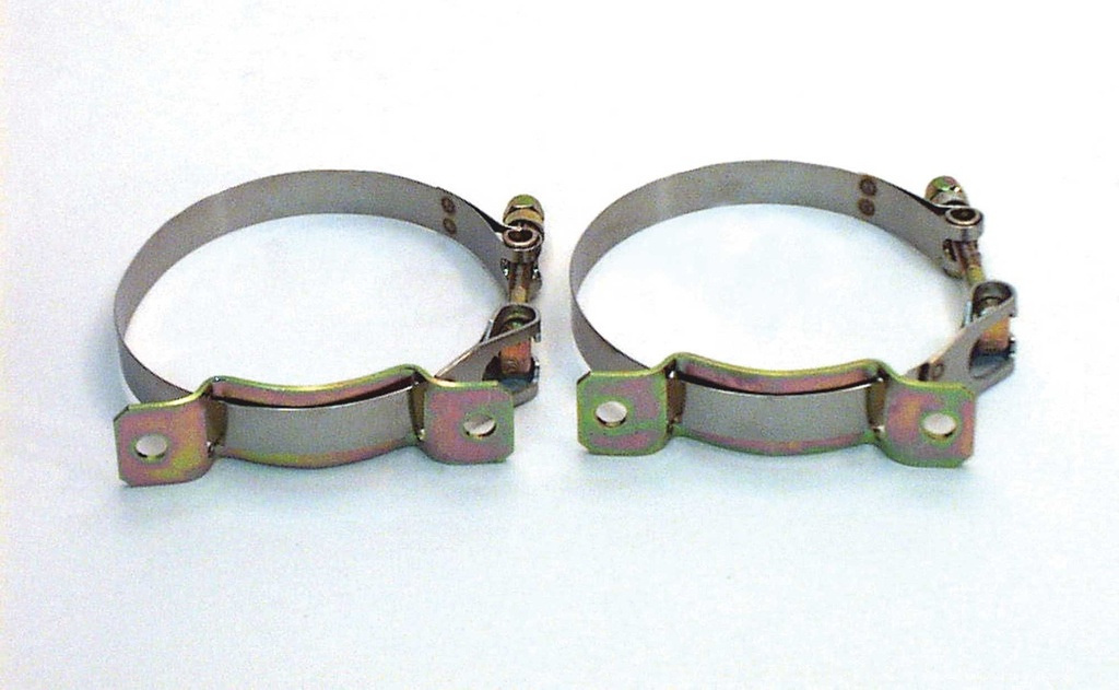 [500538-1534776] Canton Stainless Steel & Billet Aluminium Mounting Clamps (4 1/4 Inch - 2/3 Quart Accusump)