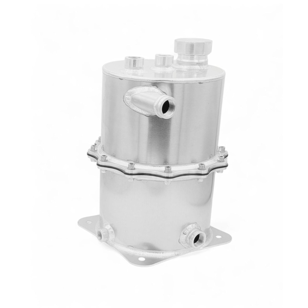 [7002288-3889458] OBP Alloy Splitable Dry Sump Tank - V3 (2 Gallon)
