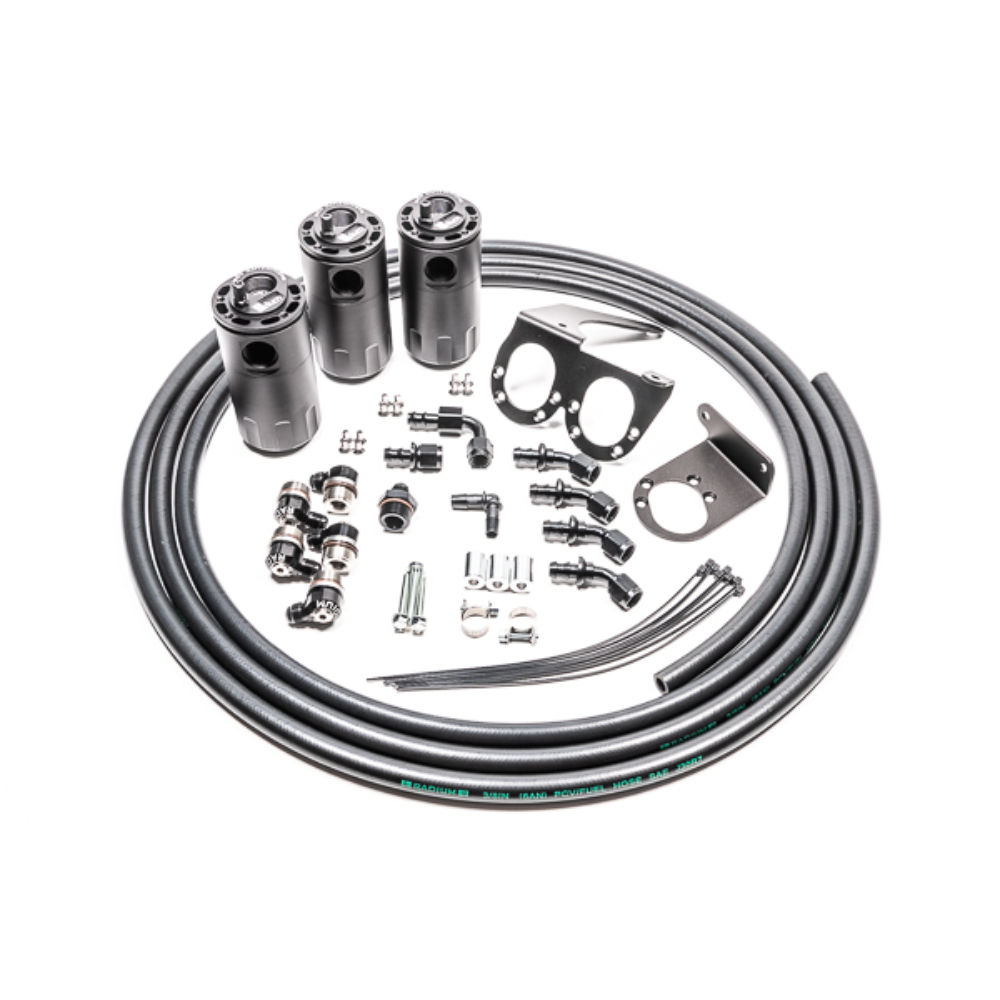 [RDM20-0566-FL] Radium Engineering Triple Oil Catch Tank Kit