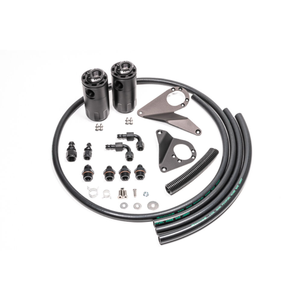 Radium Engineering Dual Oil Catch Tank Kit