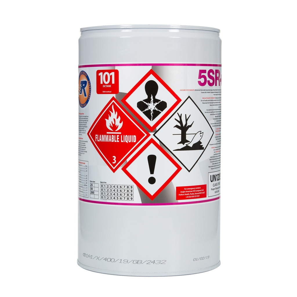 R Racing 5SR Plus Historic Leaded Racing Fuel - 101 RON