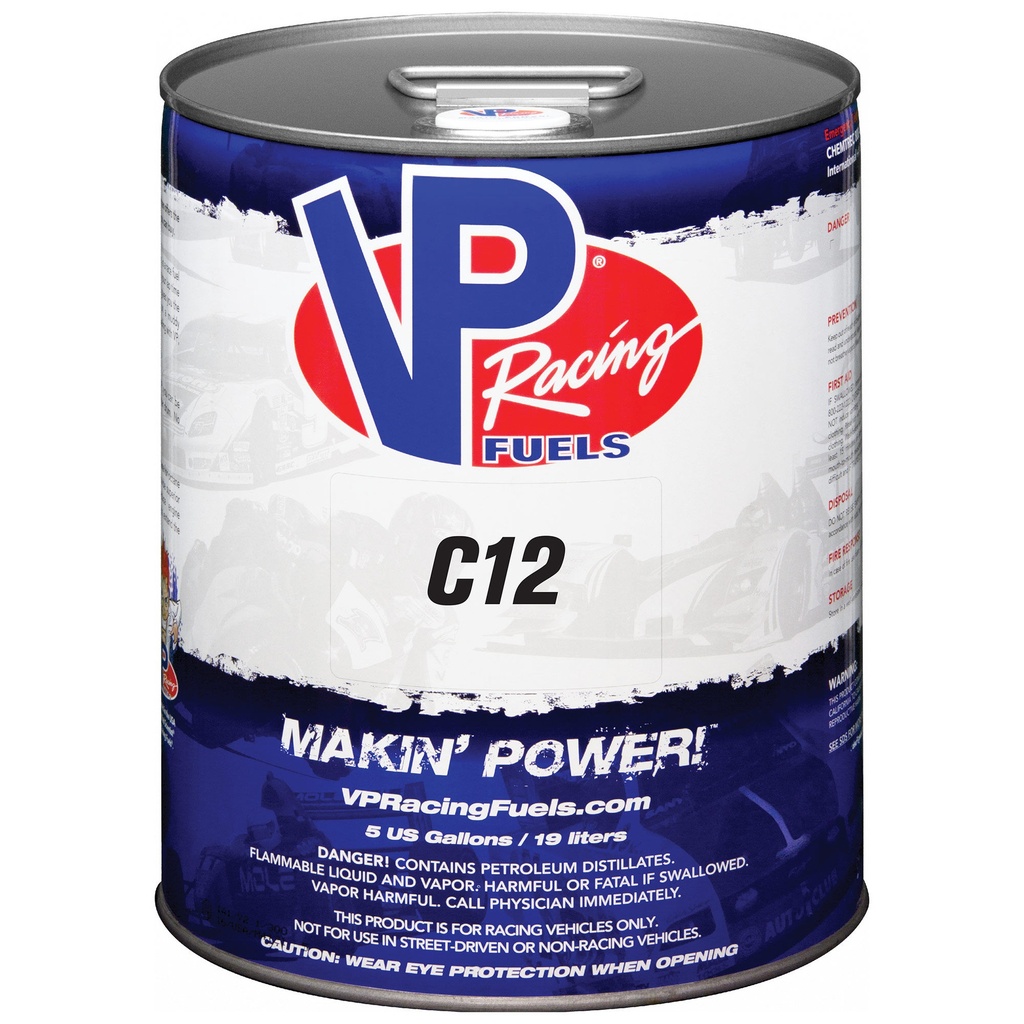 VP Racing C12 Leaded Race Fuel - 116 RON