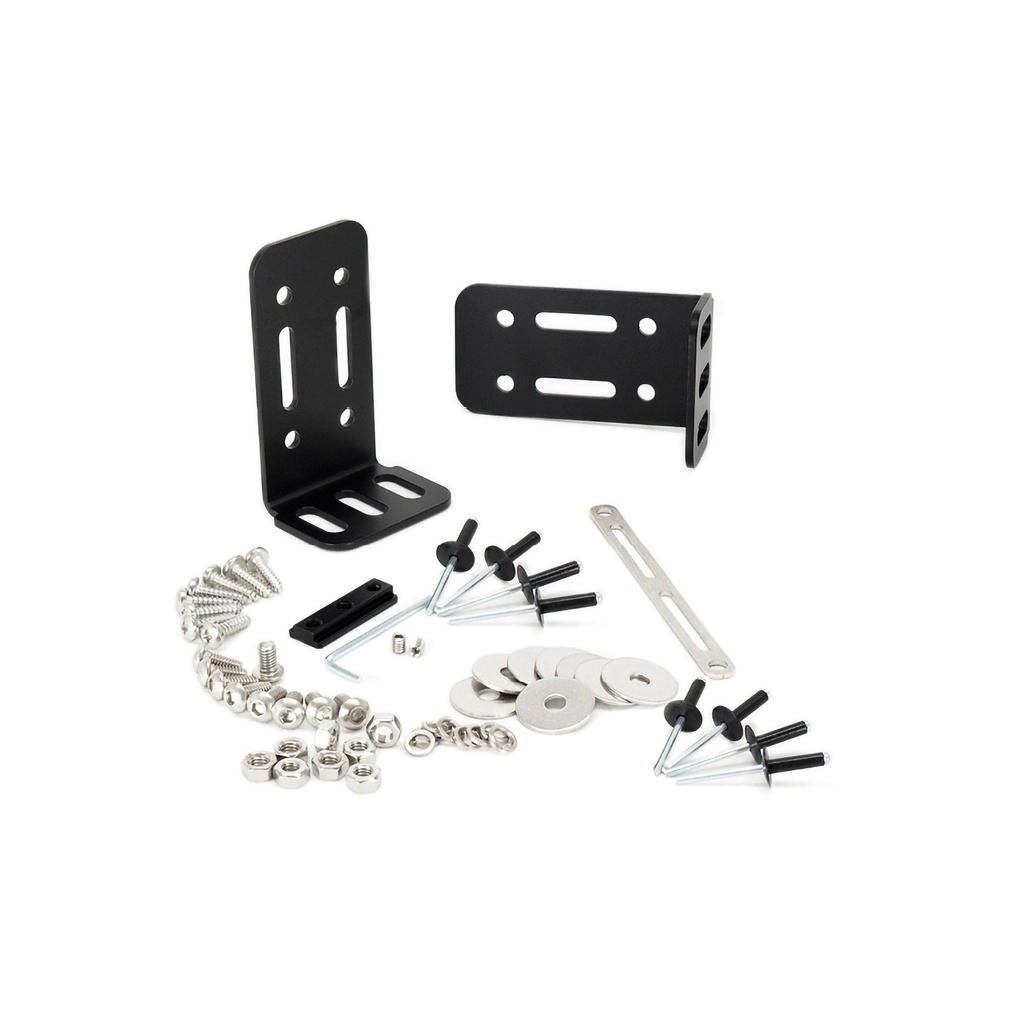 [LZRVIFK-HILUX-01K] Lazer Lamps Bumper Beam Mounting Bracket Kit