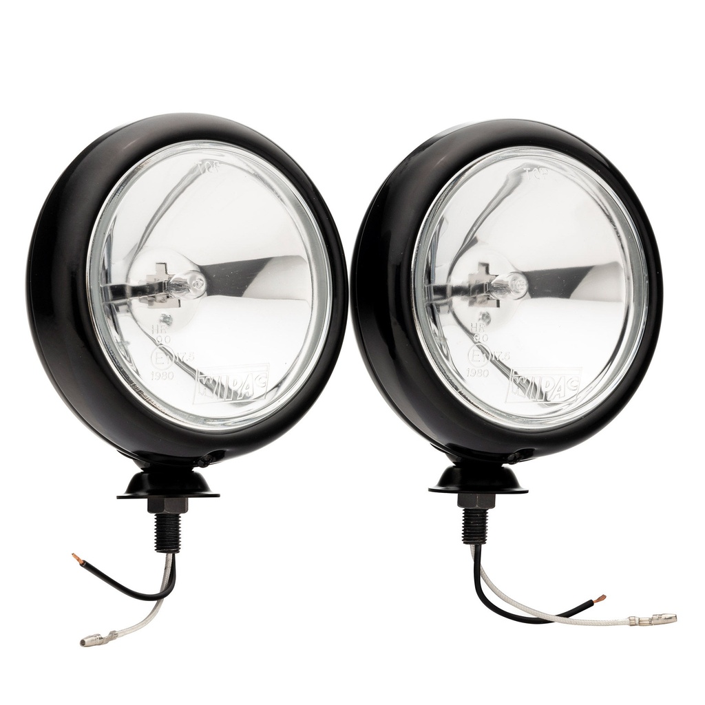 [7001015-3623729] Wipac Classic Style Mini Driving Lamps (Black)