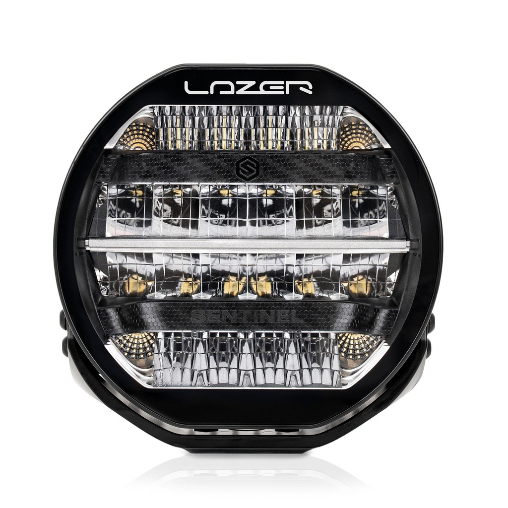 [7000086-2297479] Lazer Lamps Sentinel LED Light (Black Case / Chrome Bezel)