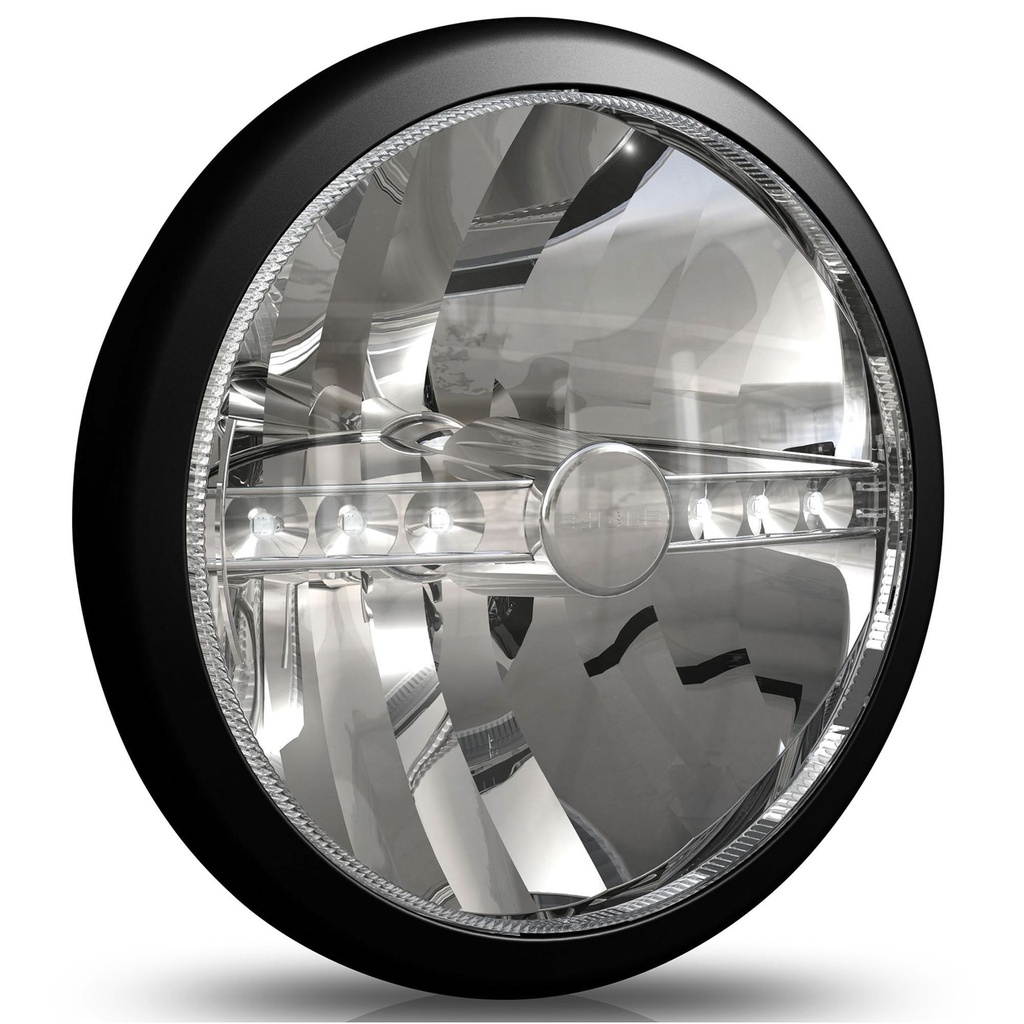 [990425-1506271] Cibie Super Oscar LED Lamp - Wide Beam Version (Black)