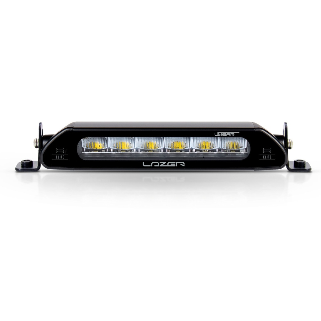 [LZR0L06-EL-YLW-LNR] Lazer Lamps Linear 6 Elite LED Light Bar - Yellow Beam