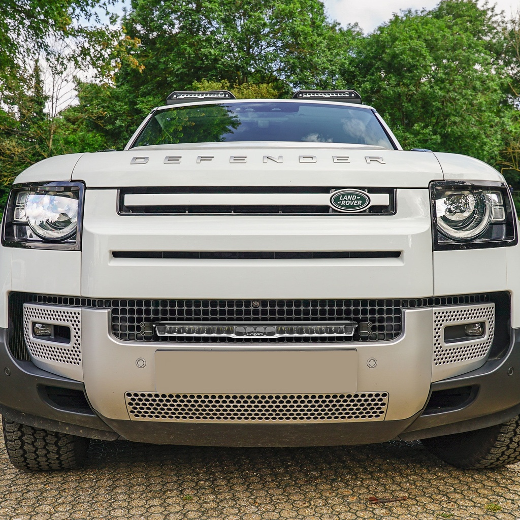 Lazer Lamps Grille Integration Kit With Glide Elite Curved LED Lamp