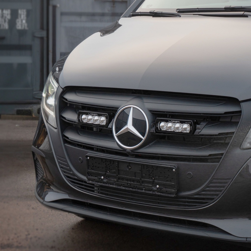 Lazer Lamps Grille Integration Kit With ST-4 Evolution Lamps