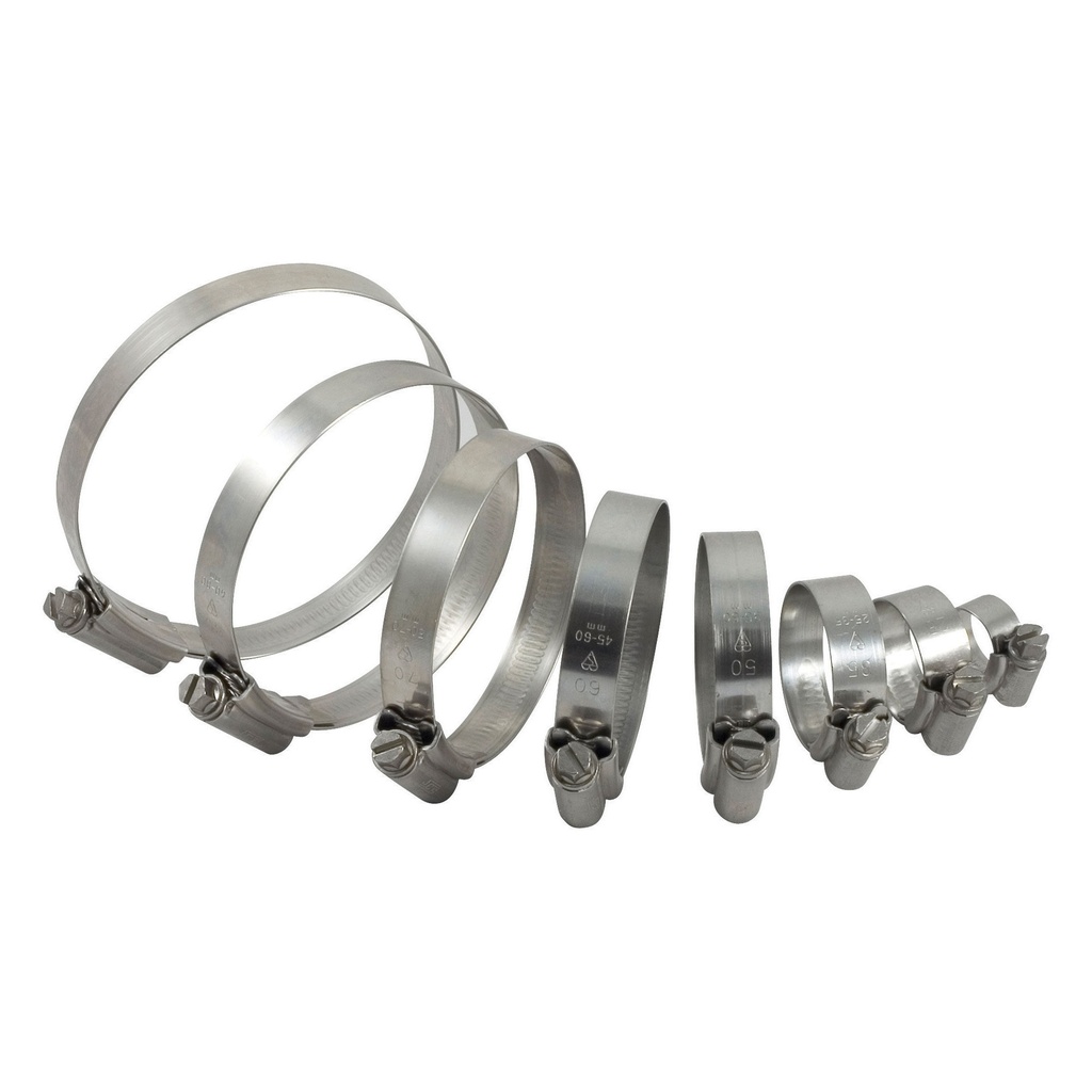 Samco Stainless Steel Hose Clip Kit