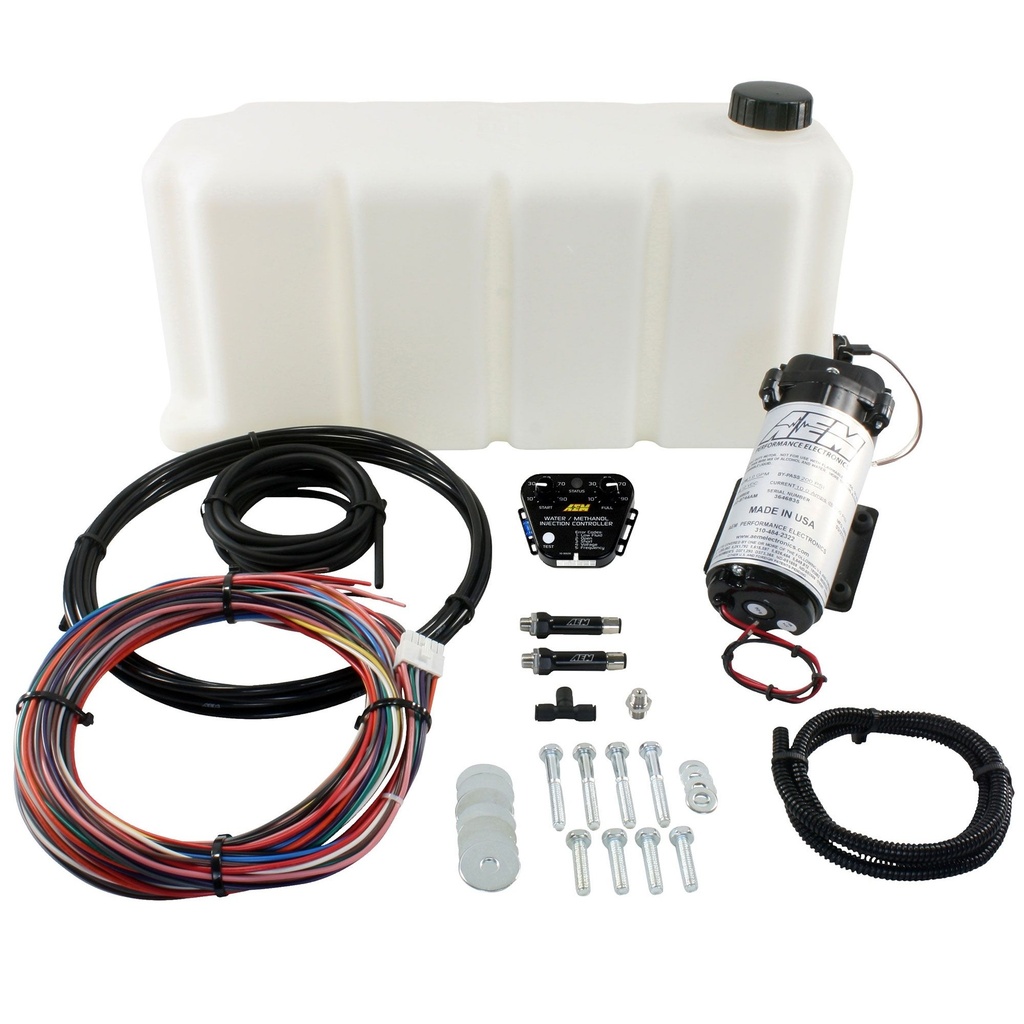 [2011069-1853385] AEM Electronics Water/Methanol Injection Kit With Multi Input Controller (Option 1)