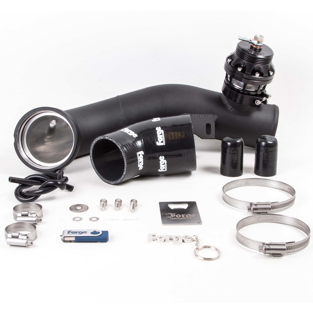 [FORFMBM335DV1] Forge Single Blow Off Valve And Hard Pipe Kit 335 N54 Twin Turbo