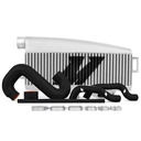 Mishimoto Performance Top-Mount Intercooler Kit Silver, Black Hoses
