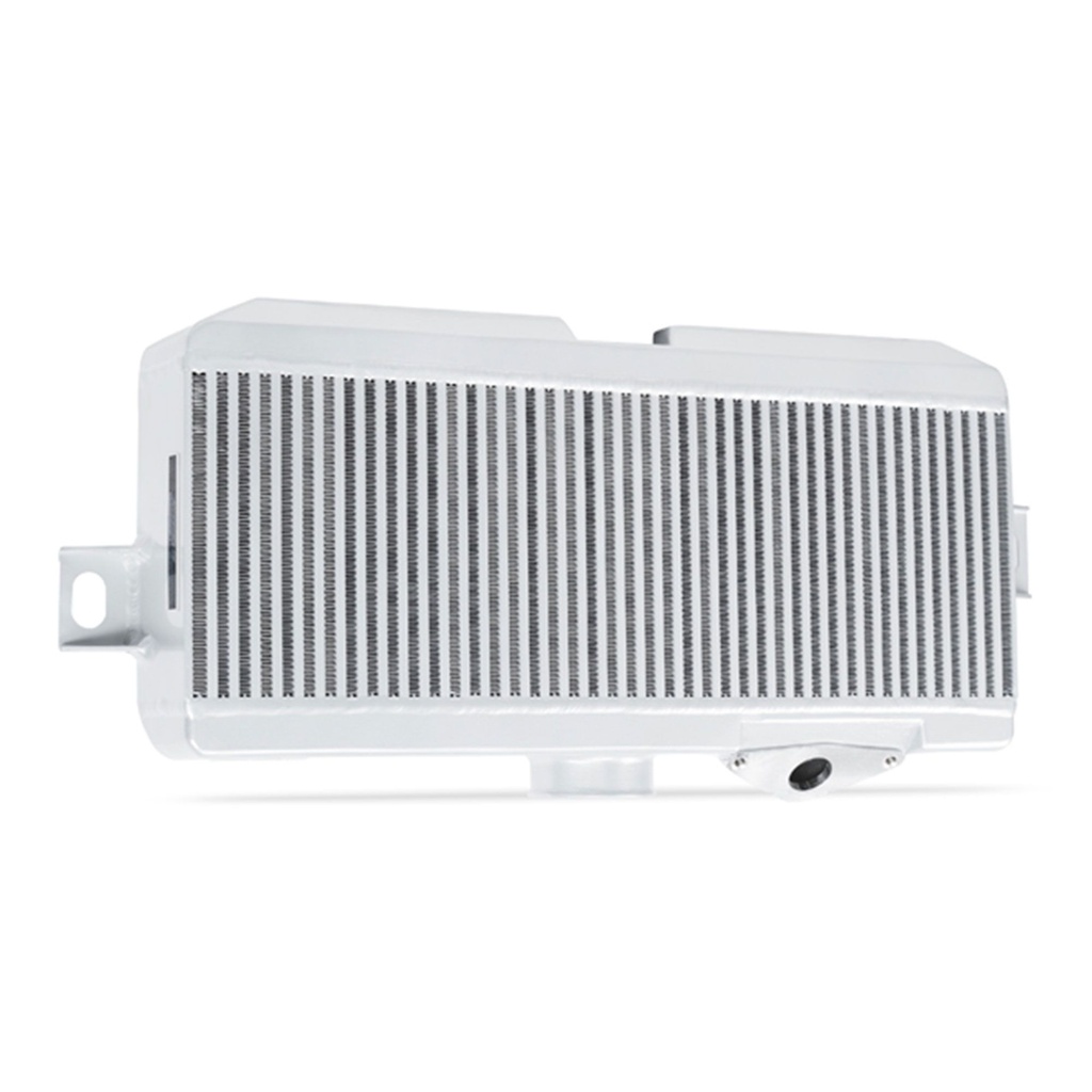 Mishimoto Performance Top-Mount Intercooler Kit, Silver Cooler, Red Hoses