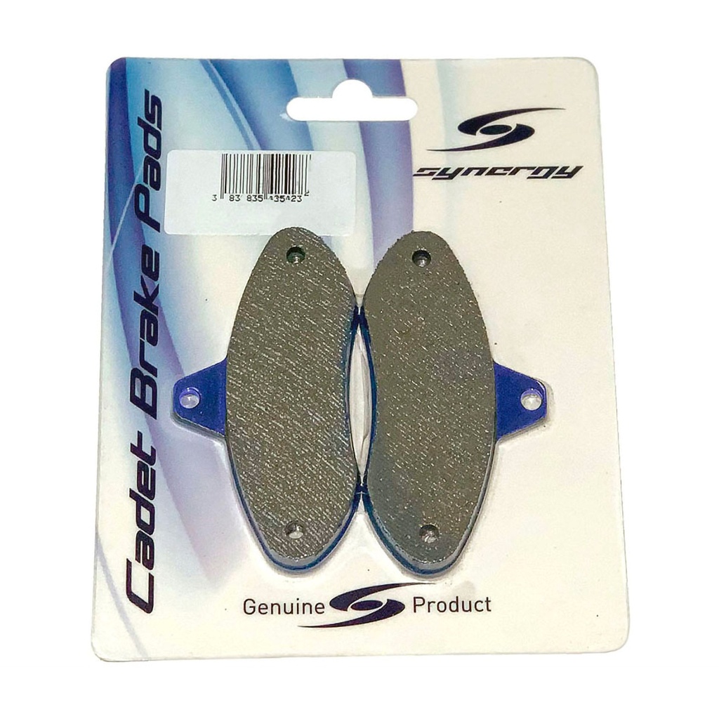 [ZKMSYN-BRAKEPADS-SFT] Synergy Cadet Kart Brake Pad Set - Soft Compound