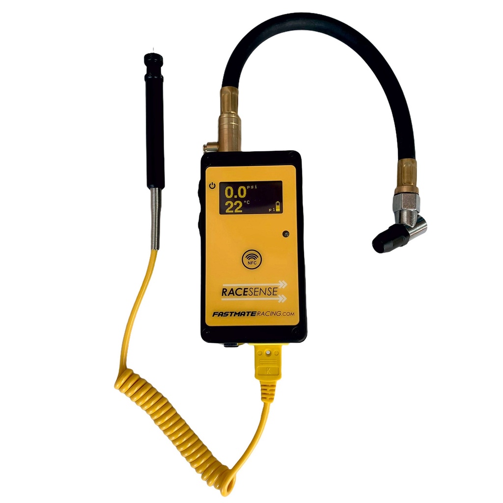 [FMRRACESENSETGP] Fastmate Racing RaceSense Digital Tyre Pressure Gauge With Pyrometer