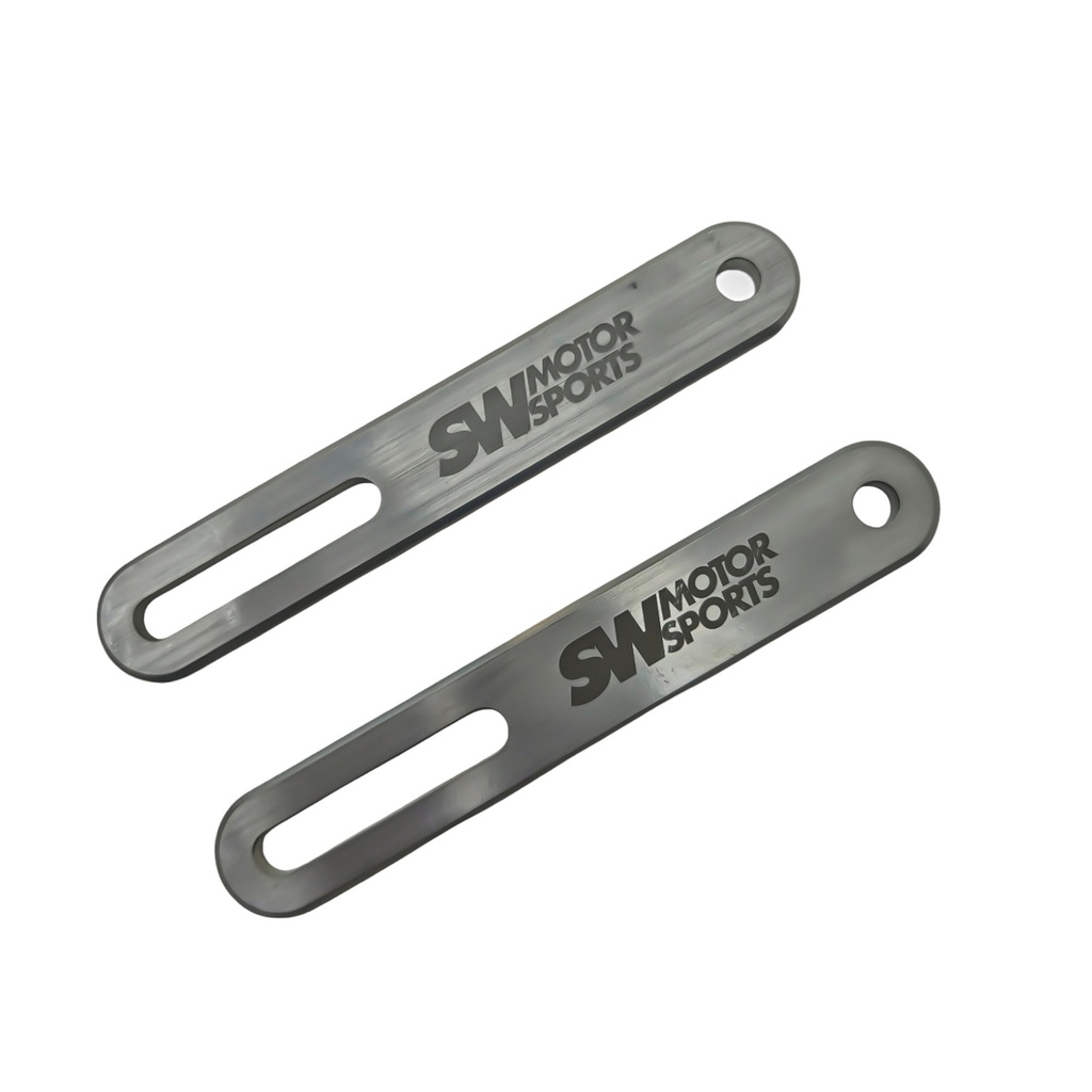 [7002354-3893428] SW Motorsports Rotax Kart Lightweight Exhaust Brackets (Junior / Senior Karts)