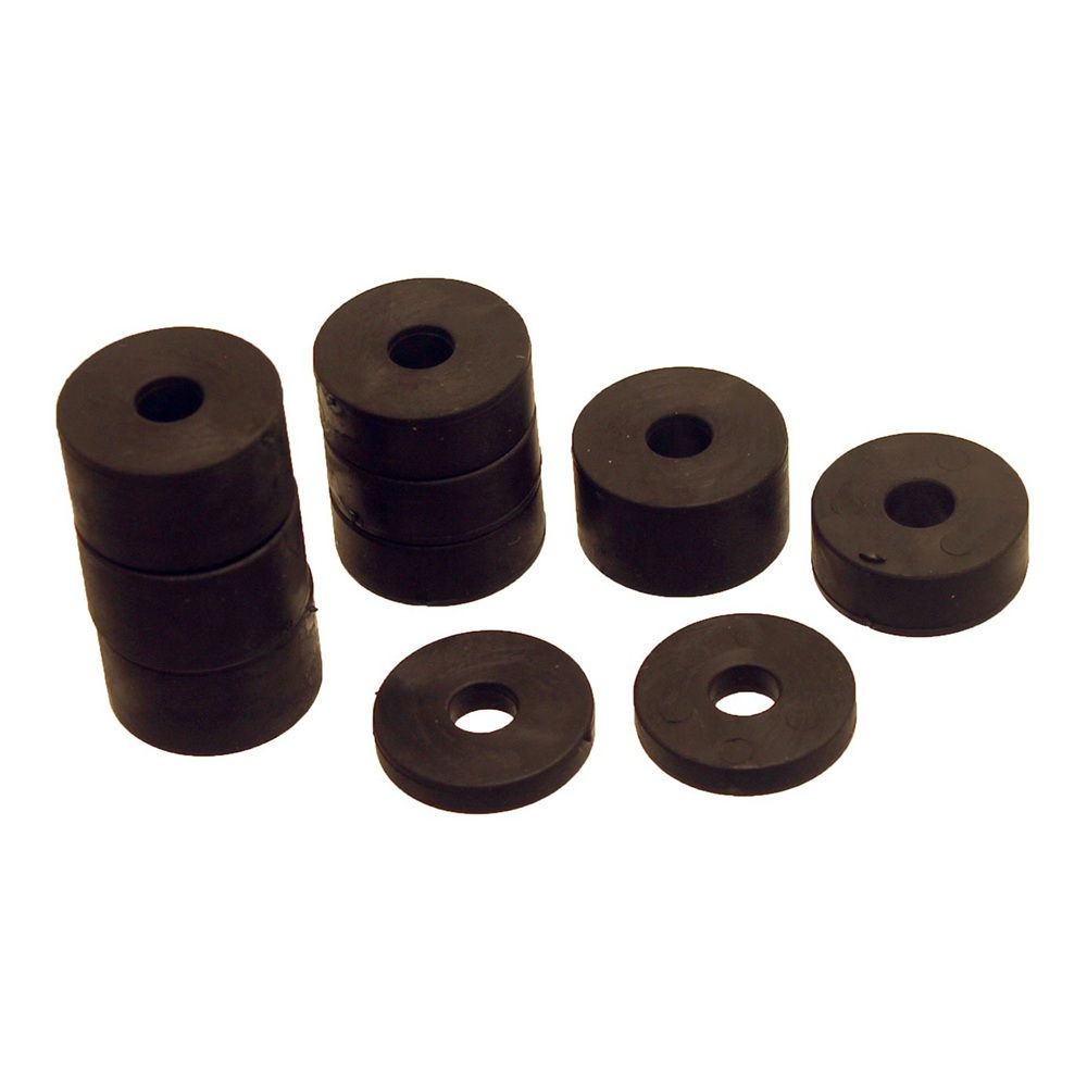 [ZKMRS-SET-BLACK] Demon Tweeks Kart Seat Rubber Spacer kit