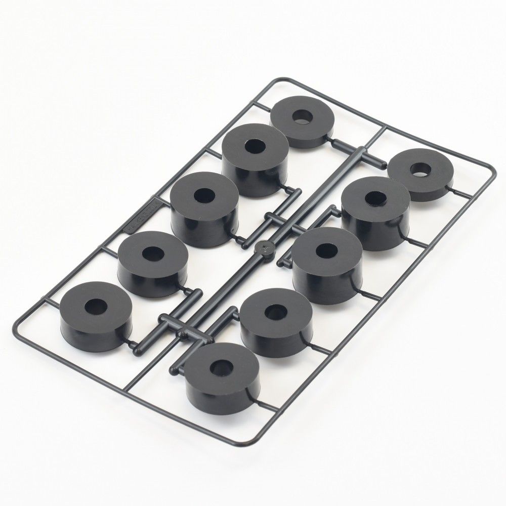 [ZKMNS-SET-BLACK] Demon Tweeks Kart Seat Nylon Spacer kit