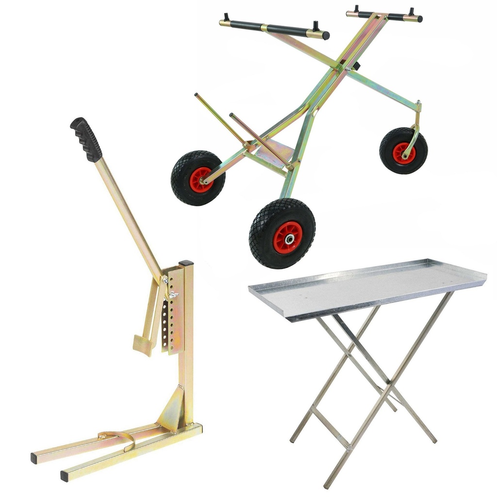 [KARTTROLLEY/AKN] Demon Tweeks Bead Breaker, 3 Wheel Trolley & Table