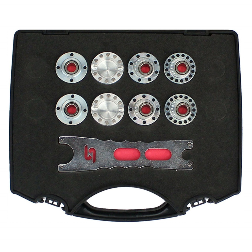 Senzo OTK DOT Castor Adjuster Set With Spanner - DOT 4, DOT 5, Blank