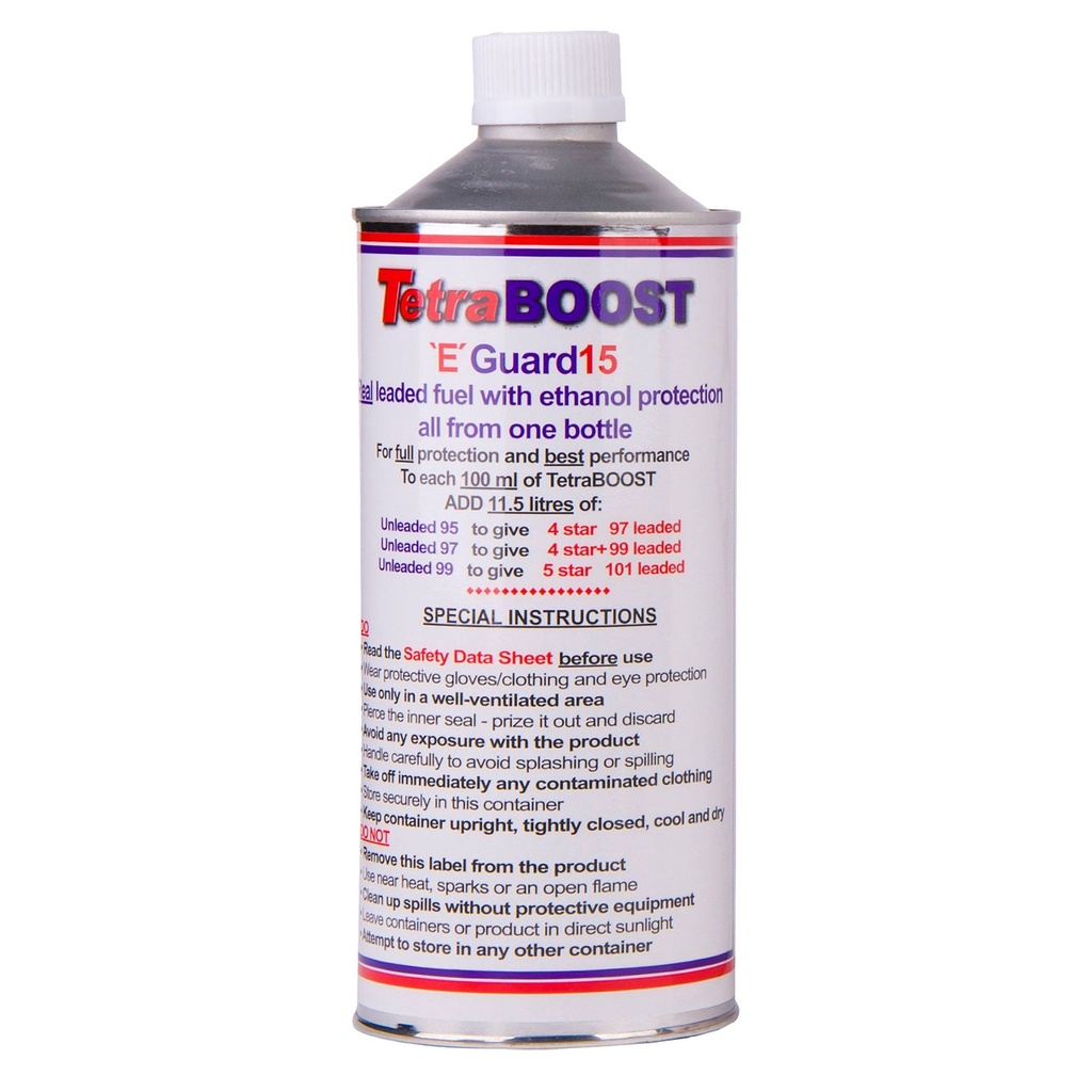 [TBOTET15945] TetraBOOST E-Guard 15 Fuel Additive With Ethanol Protection & Lead Additive