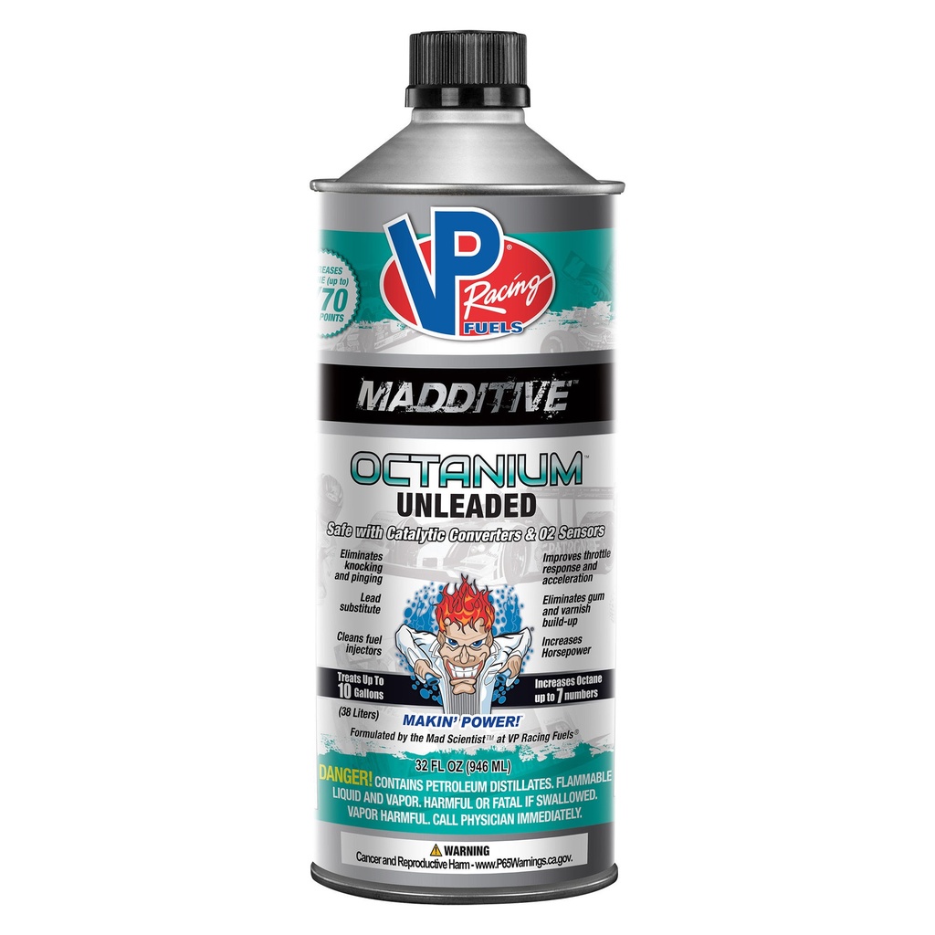 [VPR29505] VP Racing Madditive Octanium Unleaded Petrol Octane Booster