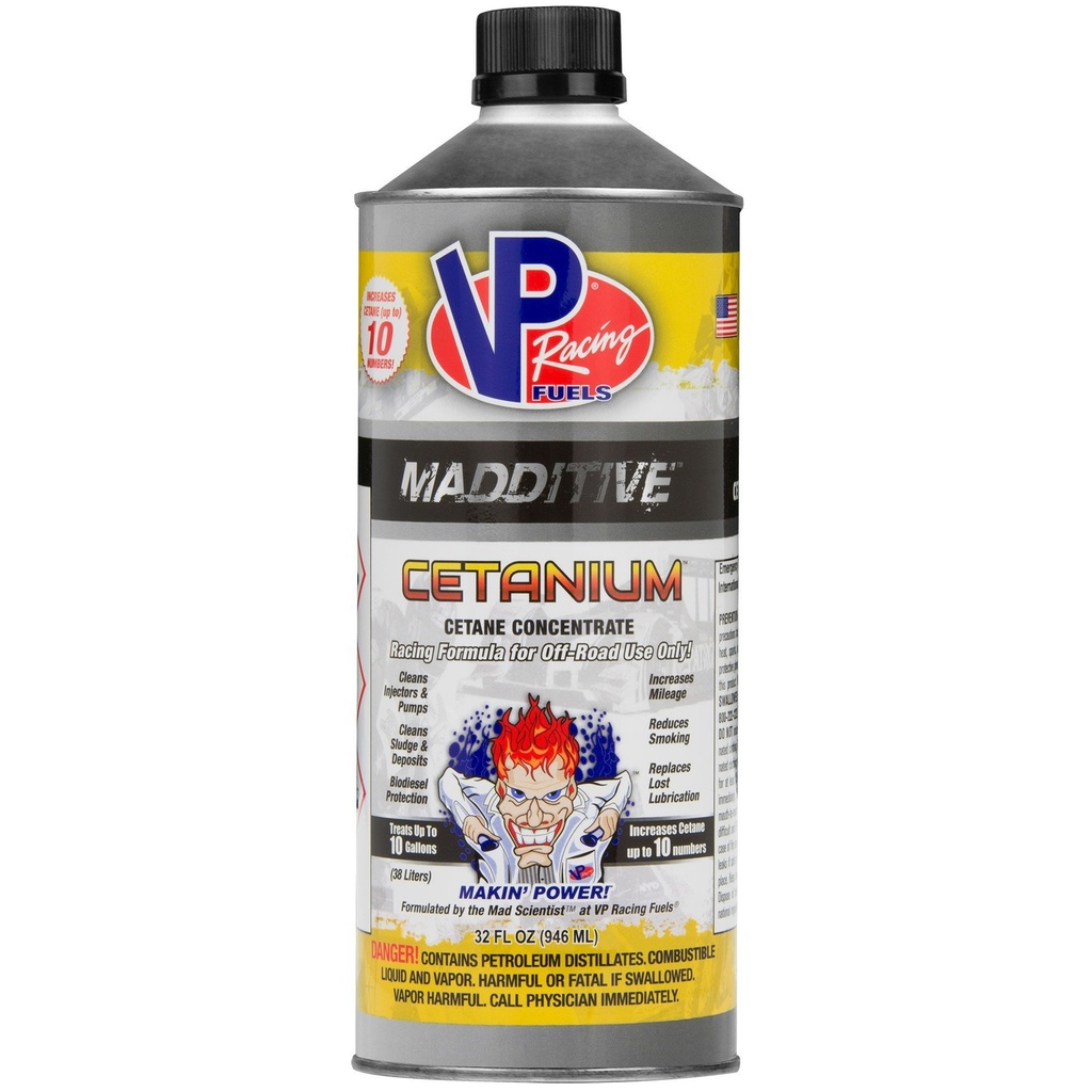 [VPR2865] VP Racing Madditive Cetanium Diesel Cetane Booster Fuel Additive