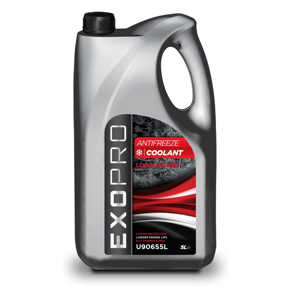 Exopro Long Life Red Antifreeze Coolant