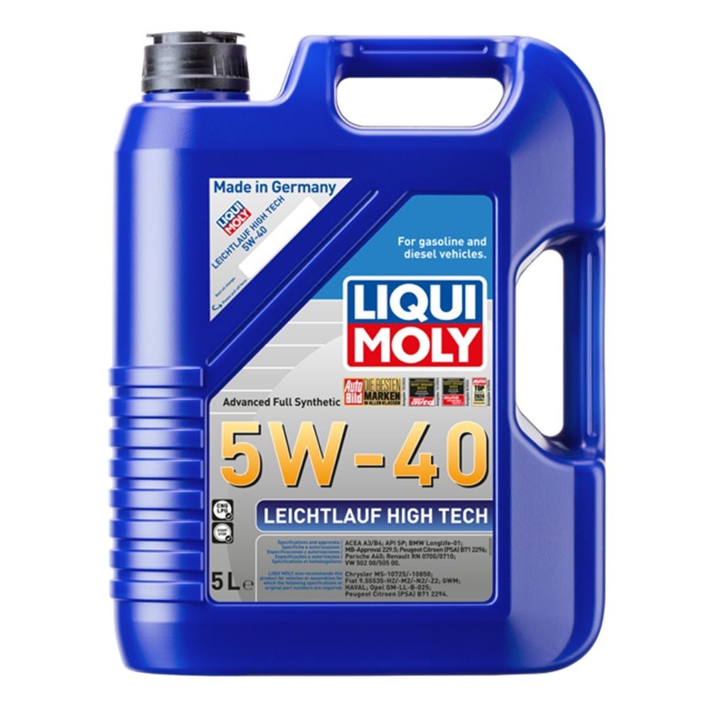 Liqui Moly Leichtlauf High Tech 5W40 Synthetic Engine Oil