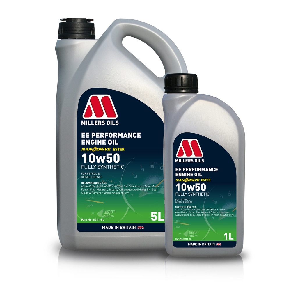 Millers Oils EE Performance 10W50 Fully Synthetic Engine Oil