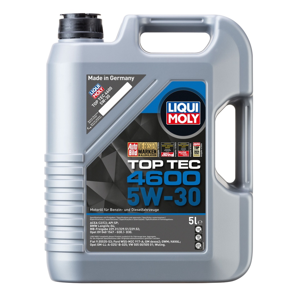 Liqui Moly Top Tec 4600 5W30 Synthetic Technology Engine Oil